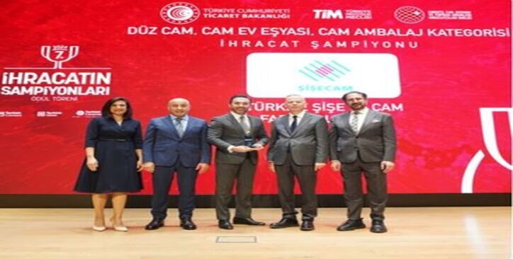 Şişecam 3 Kategoride İhracat Şampiyonu Oldu